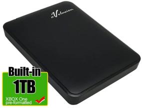 img 1 attached to 💾 Avolusion 1TB USB 3.0 Портативный внешний игровой жесткий диск с предварительной форматированием для совместимости с Xbox One X и гарантией на 2 года - HD250U3-Z1