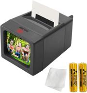 🔍 porta slide illuminated slide viewer: battery operated led transparency viewer for 2x2 & 35mm photographs logo