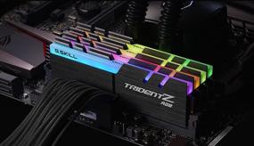 img 1 attached to G.Skill Trident Z RGB Series 32GB (4 x 8GB) 288-Pin SDRAM DDR4 3200 CL16-18-18-38 1.35V Quad Channel Desktop Memory Model F4-3200C16Q-32GTZR