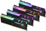 g.skill trident z rgb серии 32 гб (4 х 8 гб) 288-контактная sdram ddr4 3200 cl16-18-18-38 1.35v квадроканальная память для настольных пк модель f4-3200c16q-32gtzr. логотип