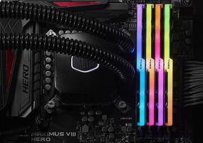 img 2 attached to G.Skill Trident Z RGB Series 32GB (4 x 8GB) 288-Pin SDRAM DDR4 3200 CL16-18-18-38 1.35V Quad Channel Desktop Memory Model F4-3200C16Q-32GTZR