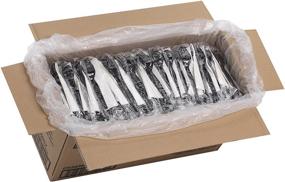 img 1 attached to 🍴 Dixie Black Cutlery Kit - 4-Piece Set with Fork, Knife, Spoon, and Napkin (CH56NC7) - 250 Kits per Case