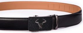 img 2 attached to Bulliant Branded Ratchet: Elevate Your Style with Genuine Customized Men's Belt Accessories