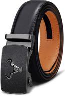 bulliant branded ratchet: elevate your style with genuine customized men's belt accessories logo