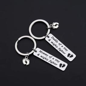 img 2 attached to CENWA Fighter Keychain Fathers Keychain