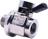 🔧 ez-106 silver oil drain valve with 14mm-1.5 thread size logo