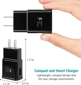 img 3 attached to Charging Charger Adapter Compatible Samsung Portable Audio & Video and MP3 & MP4 Player Accessories