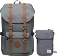 🎒 versatile kaukko laptop outdoor backpack: rugged durability and functionality in one логотип