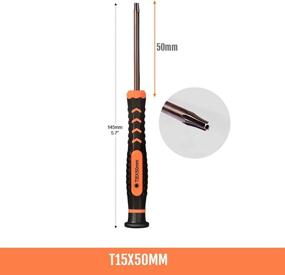 img 2 attached to TECKMAN T15 Torx Security Screwdriver for Easy Dishwasher & Device Repairs