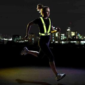 img 2 attached to Earent Running Reflective Adjustable Visibility Occupational Health & Safety Products