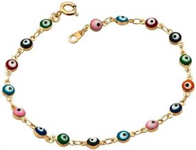 img 1 attached to LovelyJewelry Colorful Style Clasp Bracelet