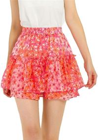 img 4 attached to 🌸 Stylish Allegra Women's Floral Tiered X Large Clothing for Fashionable Women