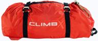 climb x rope bag red logo