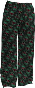 img 1 attached to Mandalorian Allover Print Pajama Licensed Men's Clothing