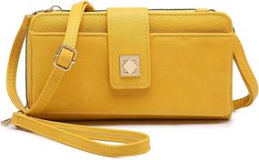 img 4 attached to XB Wristlet Handbags Crossbody Cellphone Women's Handbags & Wallets in Wristlets