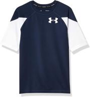 👕 under armour boys' ua compression short-sleeve t-shirt rashguard logo