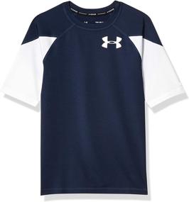 img 3 attached to 👕 Under Armour Boys' UA Compression Short-Sleeve T-Shirt Rashguard