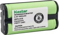 🔋 kastar cordless phone battery ni-mh, 2.4v, 1600mah replacement for vtech, panasonic, and ge models logo