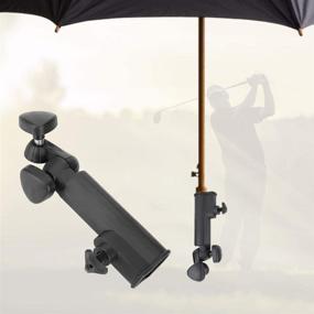 img 1 attached to 🏌️ VGEBY Golf Umbrella Holder: The Ultimate Golf Training Equipment for Golf Push Cart Trolley