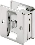 🔒 pack of 1 chrome plated prime-line mp6773 pocket door privacy lock with pull логотип