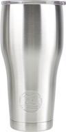 🥤 tahoe trails 30oz stainless steel vacuum insulated tumbler, silver - double wall design for long-lasting temperature control логотип