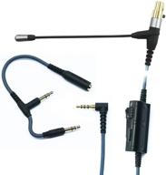 🎤 ablet boom microphone cable for akg k240, k240s, k240mk ii, q701, k702, k271s, k271 mkii | boompro gaming mic compatible with ps4, xbox one & pc (150cm) логотип