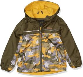 img 3 attached to 🌬️ Tonal Colorblock Windbreaker for Baby Boys - iXtreme