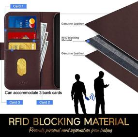 img 2 attached to FYY Blocking Handmade Kickstand Function Cell Phones & Accessories and Cases, Holsters & Clips