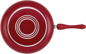 img 1 attached to 🍳 Paula Deen 17-Piece Red Cookware Set with Signature Dishwasher-Safe Nonstick Pots and Pans