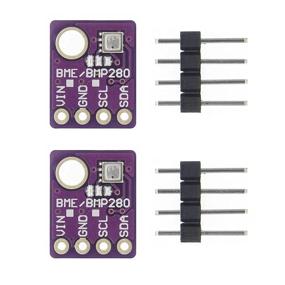 img 4 attached to 🌡️ Advanced Onyehn BME280 Temp/Humidity/Pressure Sensor Module - I2C Compatible for Arduino (Pack of 2)