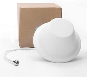 img 2 attached to Dome Ceiling Antenna: Enhance Cell Phone Signal Booster Router Gateway with Omni-Directional Indoor Antenna, Wide Band Mount Dome Antenna (698 to 2700 MHz)