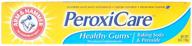 effective 6 oz arm & hammer peroxicare plaque removal toothpaste for healthy gums logo