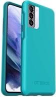 protect your galaxy s21+ 5g with the otterbox symmetry series case in rock candy (scuba blue/lake blue) - ultimate style and durability! logo