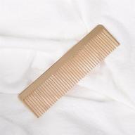 🔶 grtdrm portable metal comb: stylish pocket-sized golden hair comb for women, men & unisex logo