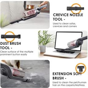 img 1 attached to 🧹 Sopito Cordless Lightweight Cleaning: Portable and Powerful Handheld Solution