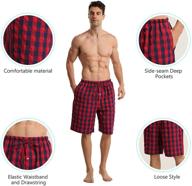 pajamas pockets elastic drawstring sleeping men's clothing in sleep & lounge logo