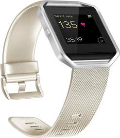 img 3 attached to 👌 Оригинальные ремешки Vancle высокого качества для Fitbit Blaze - набор из 4 штук