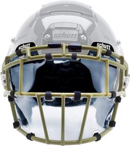 img 1 attached to 🏈 Enhance Football Safety & Hygiene with Schutt Splash Shield - Clear Non-Tinted Face Shield for Improved Visibility