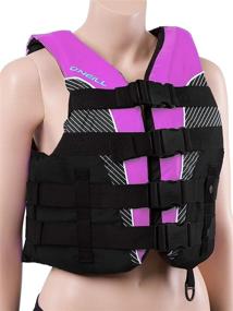 img 1 attached to 👙 USCG Approved O'Neill Womens Superlite Life Vest: Lightweight Nylon Lifejacket