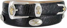 img 1 attached to Bayside Italian Calfskin Leather Designer Men's Accessories