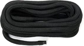 img 2 attached to 🚢 Amarine Made Double Braided Nylon Dock Lines - 4840 lbs Breaking Strength - 20 ft Length - 1/2 inch Diameter - 12 inch Eyelet - Marine Mooring Rope - Boat Dock Lines - 968 lbs Working Load Limit