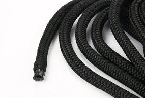 img 1 attached to 🚢 Amarine Made Double Braided Nylon Dock Lines - 4840 lbs Breaking Strength - 20 ft Length - 1/2 inch Diameter - 12 inch Eyelet - Marine Mooring Rope - Boat Dock Lines - 968 lbs Working Load Limit
