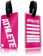 setgo athlete luggage suitcase identification logo