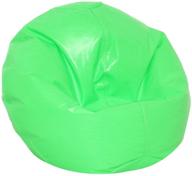 vibrant wet look vinyl bean bags for 🌈 jr. children by american furniture alliance - neon colors! logo