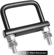 π§ czc auto hitch clamp: heavy duty anti-rattle stabilizer for trailers, trucks, suvs, vans, rvs - 2 inch cross clamp for hitch cargo, bike rack, trailer ball mount logo