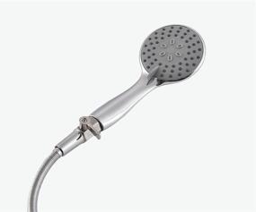 img 2 attached to 🚿 High-Quality Stainless Steel Shower Head Shut Off Valve with Flow Control - NPT Thread (1/2")