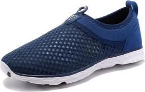 img 4 attached to Kenswalk Lightweight Walking Sneakers 007 081Deepgrey Men's Shoes - Comfortable and Stylish Footwear for Active Men