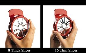 img 2 attached to 🍎 Effortless Apple Coring and Slicing: Discover the Amco Dial-A-Slice Adjustable Apple Corer and Slicer