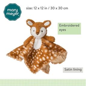 img 1 attached to 🦌 Adorable Amber Fawn: Mary Meyer Character Blanket for Your Little One