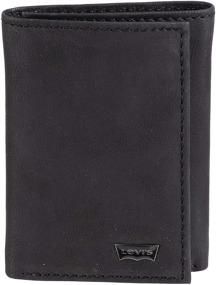 img 4 attached to 💼 Levis Men's Trifold Wallet with Window - Men's Accessories and Wallets, Card Cases, Money Organizers